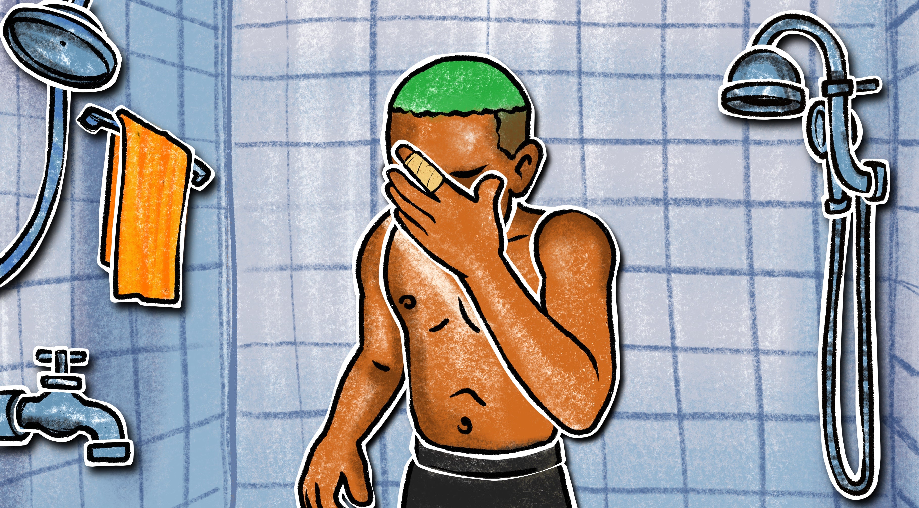 Frank Ocean Blonde album cover